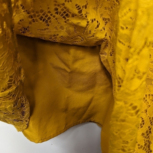 Loft Lace Shift Dress Sz 4 - Picture 5 of 11